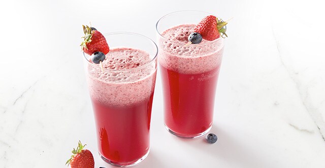 Non-Alcoholic Blueberry Margarita Pitcher