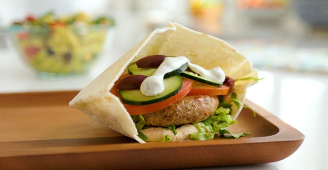 Mediterranean Turkey Burger Recipe