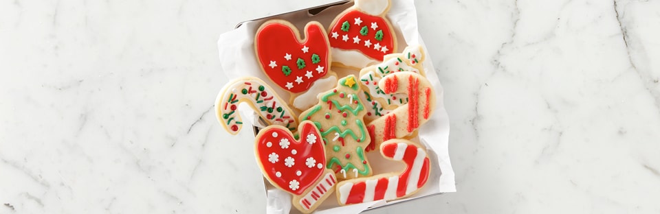 Sugar Cookie Cut-Outs with Quick Frosting