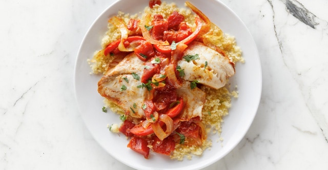 Moroccan Tilapia Skillet