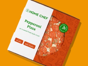 Home Chef Pepperoni Pizza