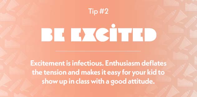 Tip #2 Be Excited Tip #2 Be Excited
