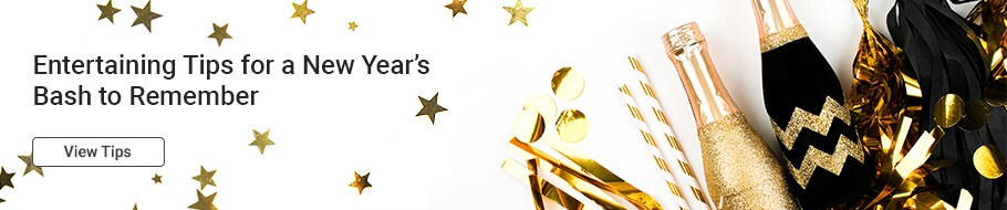 Entertaining Tips for a New Year’s Bash