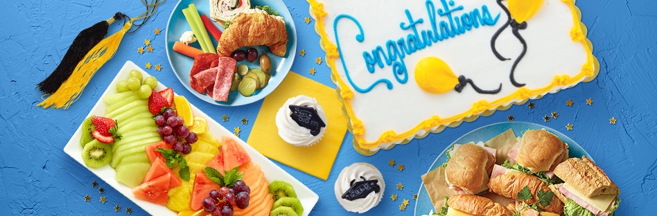 Get ready to celebrate your grad and find everything you need for an A+ graduation party.