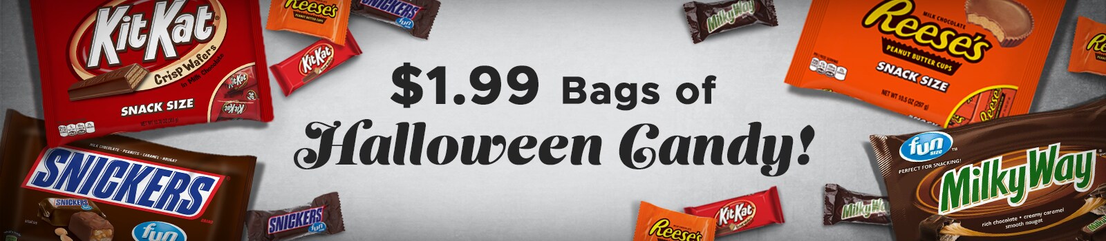 $1.99 Bags of Halloween Candy!