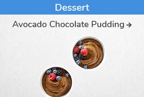 Dessert recipe. Avocado Chocolate Pudding