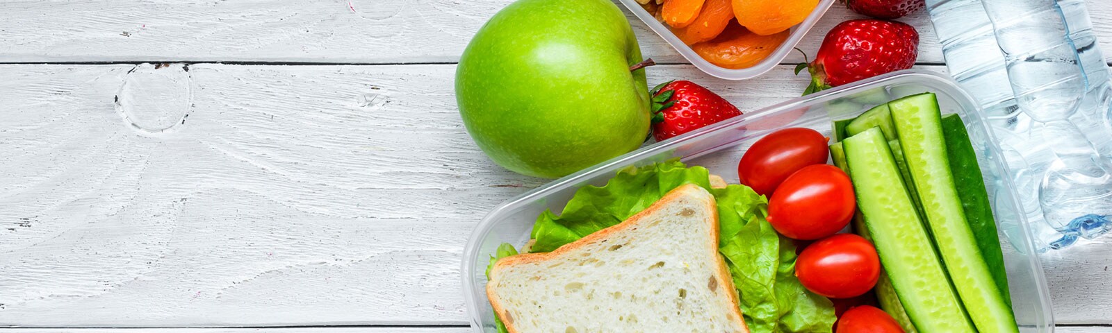 packed sandwich with vegetables