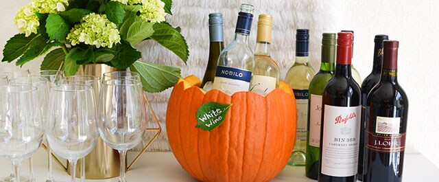 Pumpkin sales ice bucket