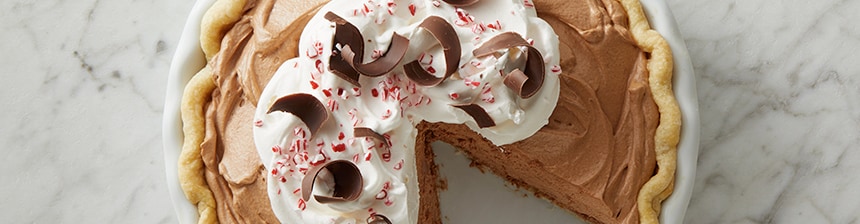 Peppermint French Silk Pie Recipe