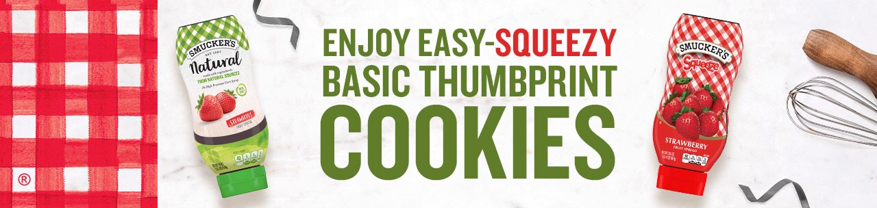Enjoy Easy Squeezy Basic Thumbprint Cookies Enjoy Easy Squeezy Basic Thumbprint Cookies