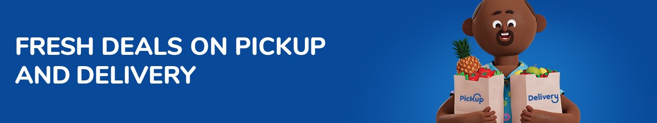 Fresh Deals on Pickup and Delivery