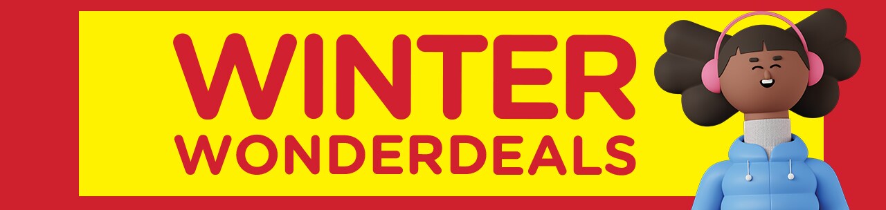 Seasonal Low prices with Winter Wonder deals