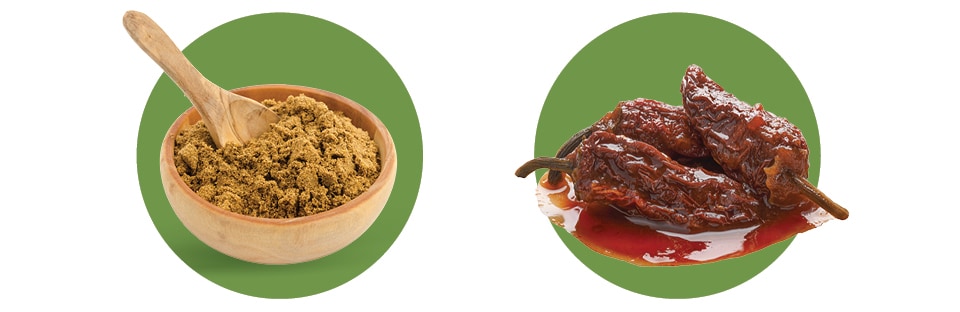 Garam Masala and Chipotle Peppers in Adobo